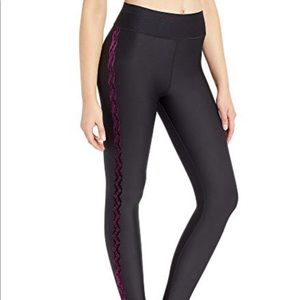 Ultra High Seville Legging Nero Burgundy